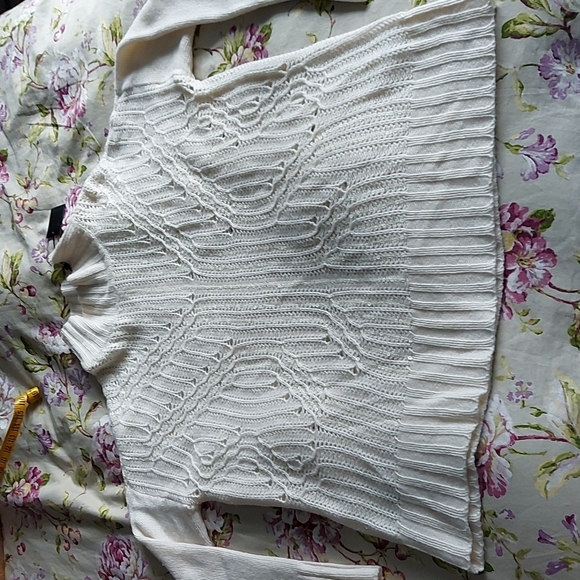 BCBGMaxAzria merino cotton cowl neck sweater - Picture 6 of 8